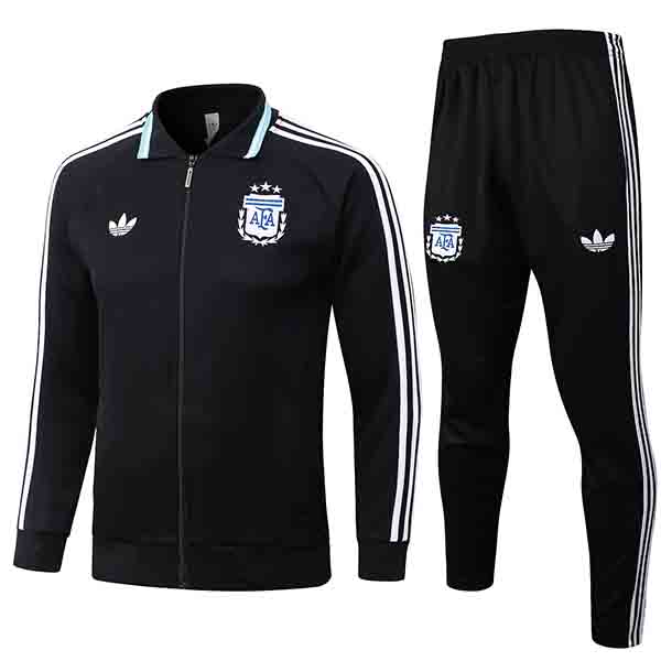 Argentina jacket mens balck training tracksuit 2026-2027