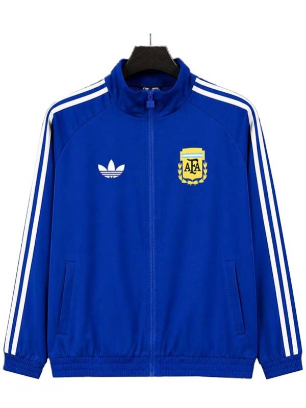 Argentina windbreaker jacket mens all blue tracksuit 2026 world cup