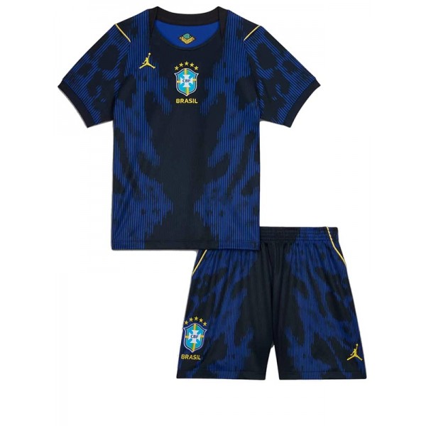 Brazil away kids kit childrens jersey 2026 world cup