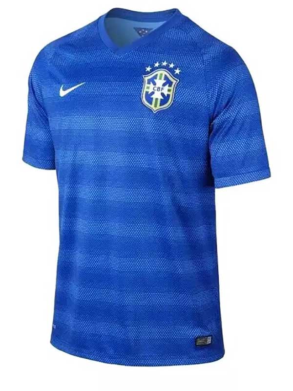Brazil away retro jersey mens soccer shirt 2014