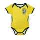 Brazil home baby onesies bodysuit jersey 2026 world cup