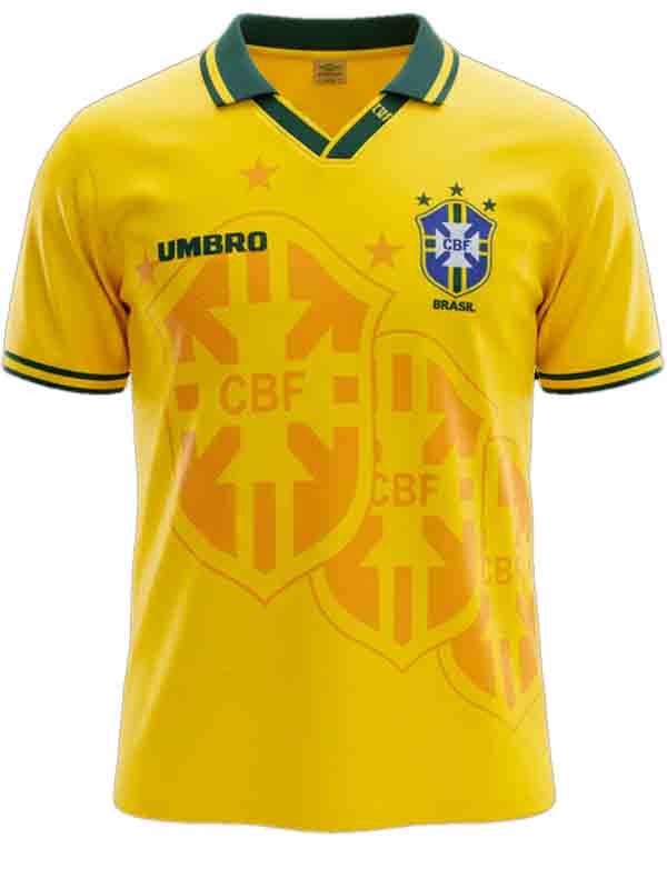 Brazil home jersey mens retro shirt 1994