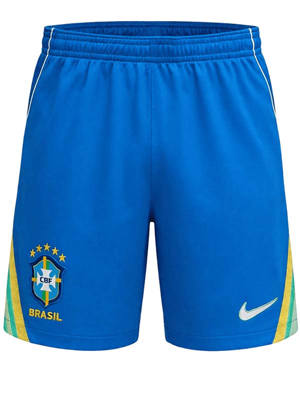 Brazil home soccer shorts 2026 world cup