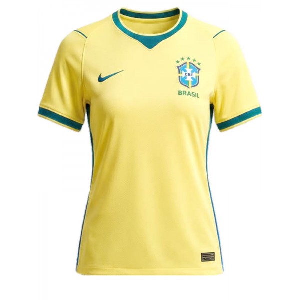Brazil home women jersey female shirt 2026 world cup