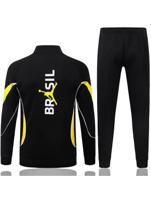 Brazil jacket mens training black tracksuit 2026-2027