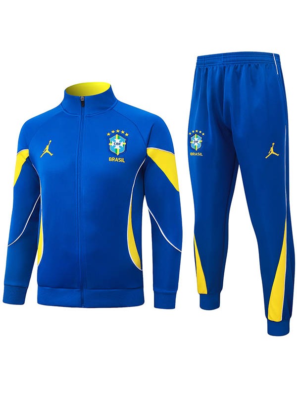 Brazil jacket mens training blue tracksuit 2026-2027