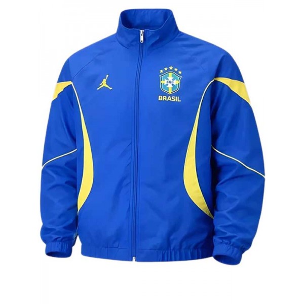 Brazil x Jordan windbreaker jacket mens blue tracksuit 2026-2027