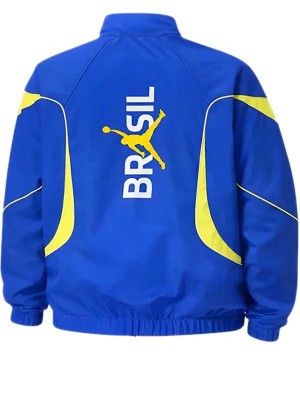 Brazil x Jordan windbreaker jacket mens blue tracksuit 2026-2027