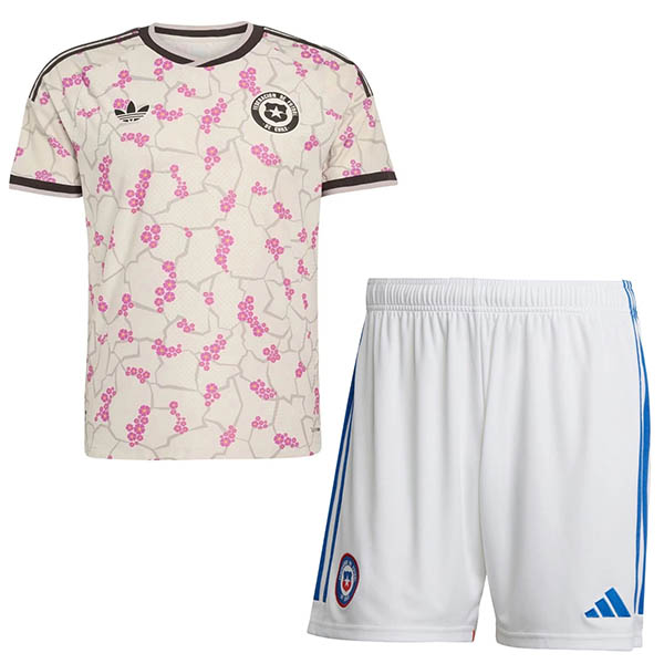 Chile away kids kit childrens jersey 2026 world cup