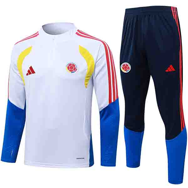 Colombia tracksuit men's white training kit 2026-2027