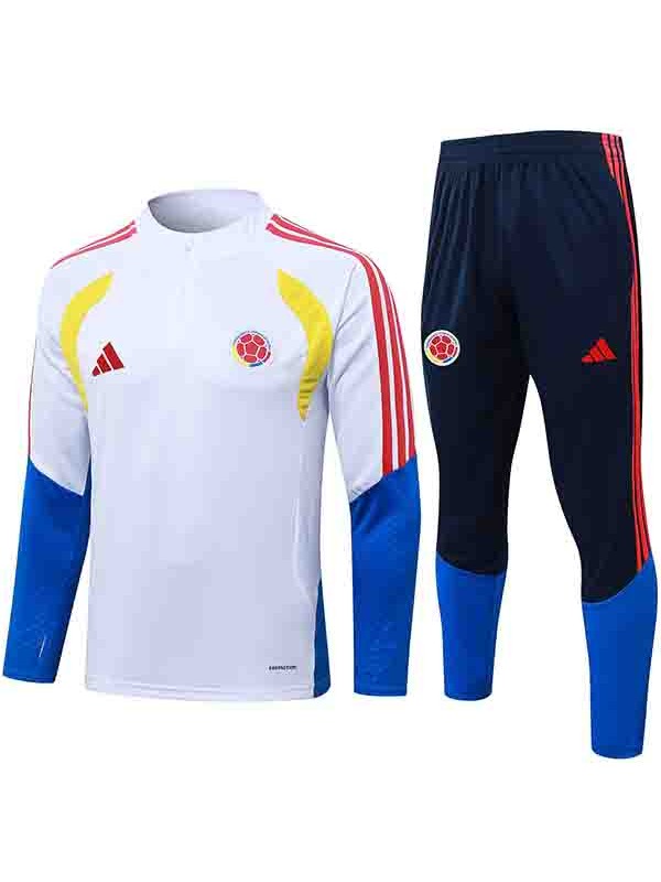 Colombia tracksuit men's white training kit 2026-2027