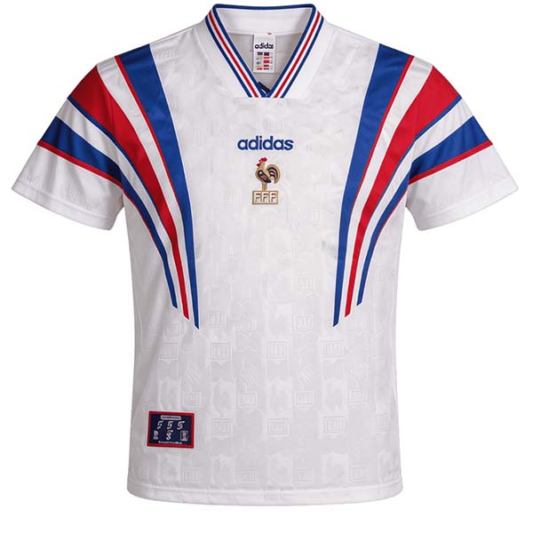 France away retro jersey mens soccer shirt 1996