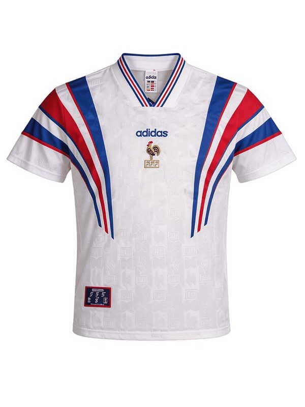 France away retro jersey mens soccer shirt 1996