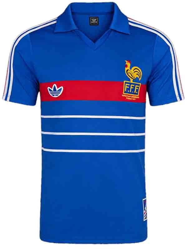 France home jersey mens retro shirt 1983-1984