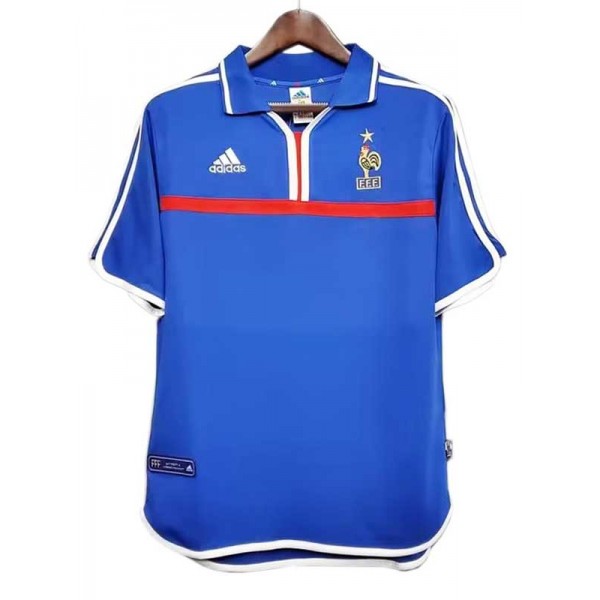 France home retro jersey mens soccer shirt 2000