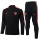 Netherlands tracksuit mens black orange training kit 2026-2027