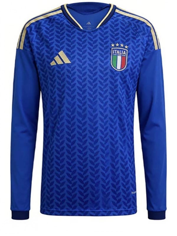 Italy home long sleeve jersey 2026 world cup