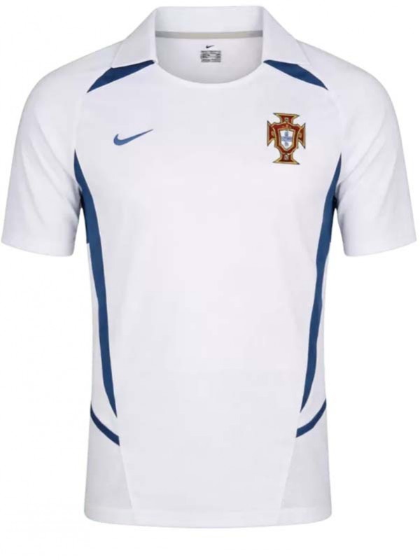 Portugal away jersey mens retro shirt 2002 world cup
