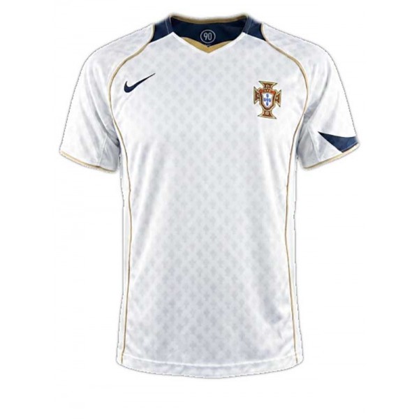 Portugal away retro jersey mens soccer shirt 2004