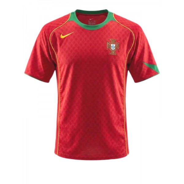 Portugal home jersey mens retro shirt 2004