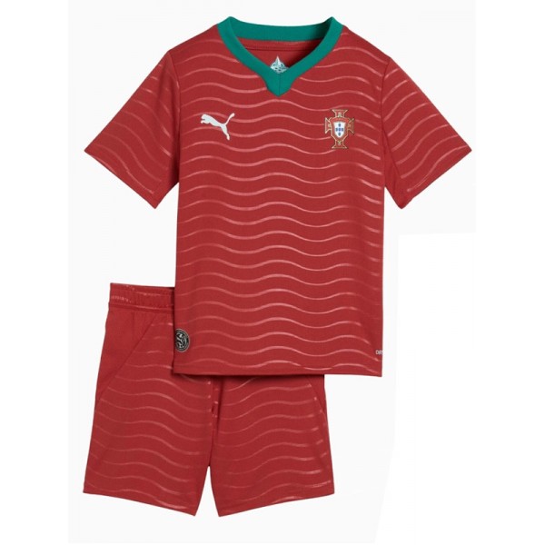 Portugal home kids kit childrens jersey 2026 world cup