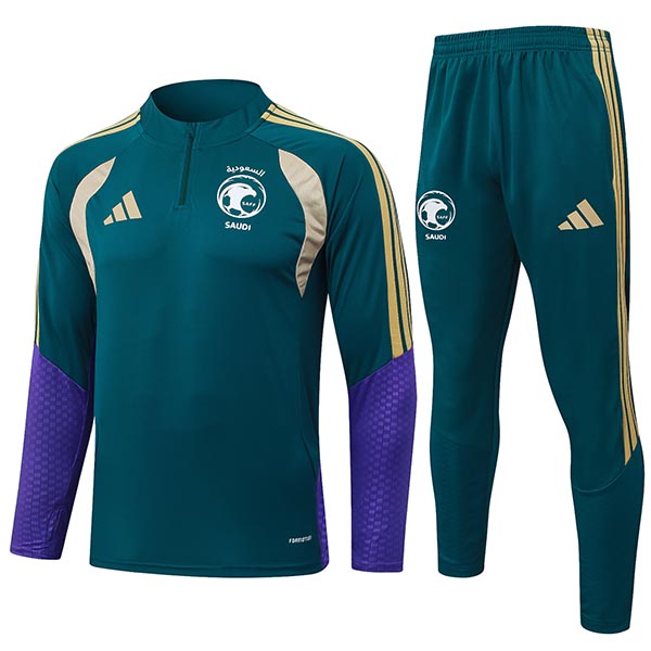 Saudi Arabia tracksuit mens dark green training kit 2026-2027