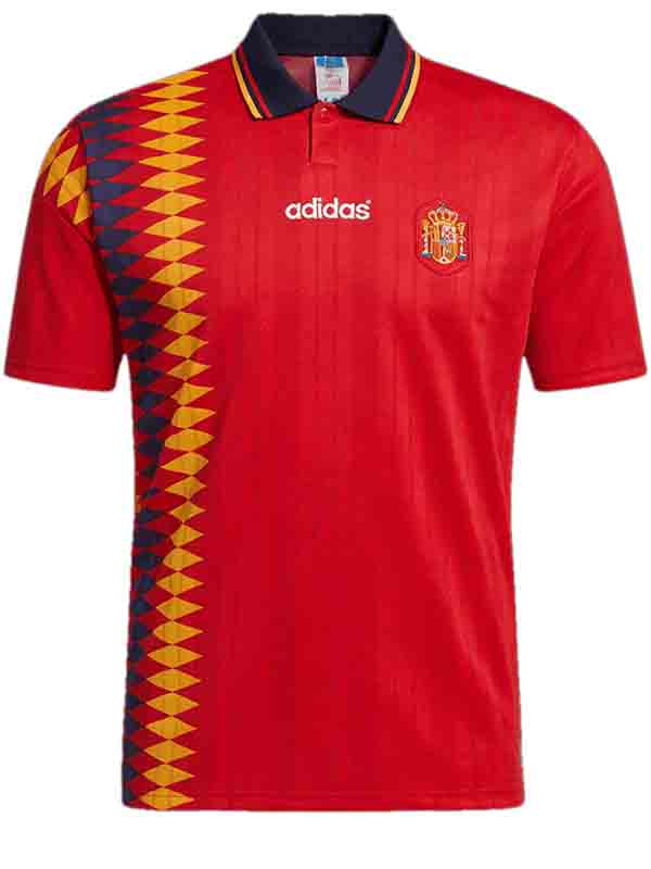 Spain home jersey mens retro shirt 1994-1995