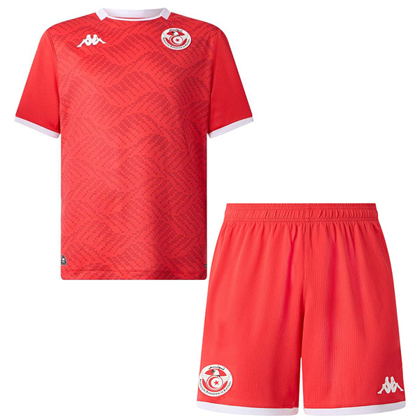 Tunisie home kids kit childrens jersey 2026 world cup