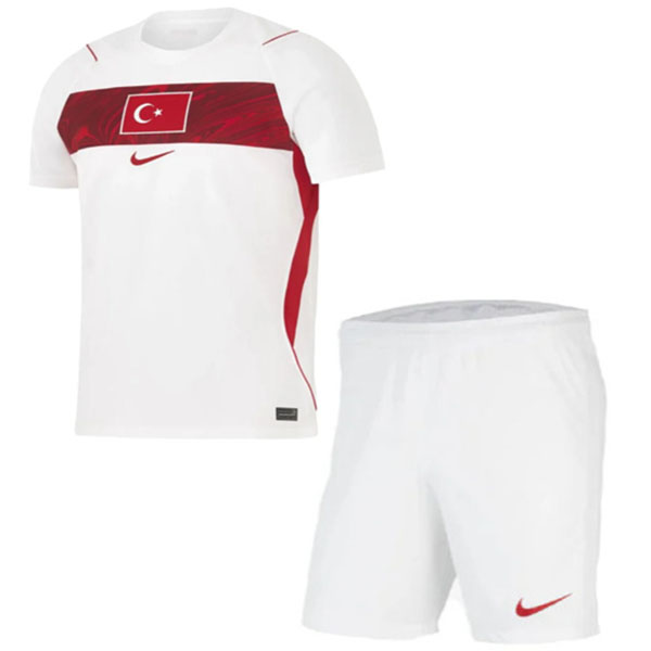 Turkey away kids kit childrens jersey 2026 world cup