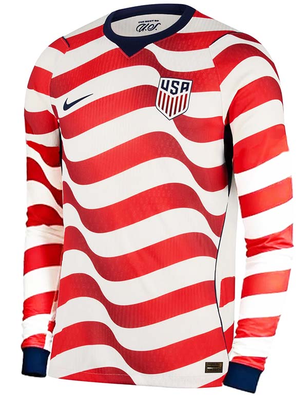 USA home long sleeve jersey 2026 world cup