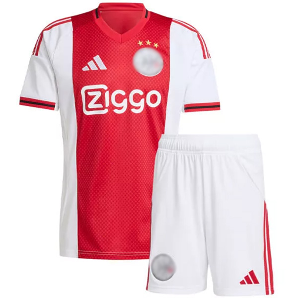 Ajx home kids kit childrens jersey 2025-2026