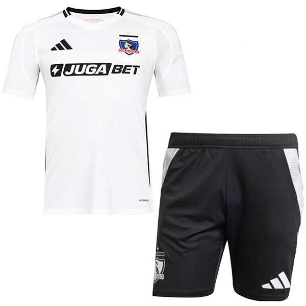 Colo Colo home kids kit childrens jersey 2025-2026