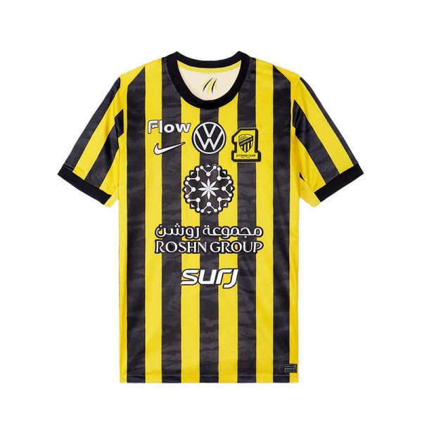 AL-Ittihad maillot domicile uniforme de football homme premier kit de football de sport haut chemise 2025-2026