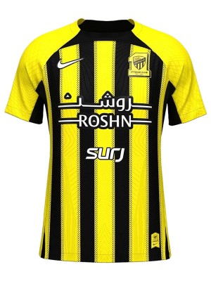 AL-Ittihad maillot domicile uniforme de football homme premier kit de football de sport haut chemise 2024-2025