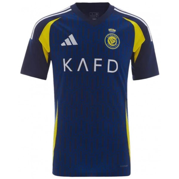 AL nassr maillot extérieur uniforme de football adulte hommes deuxième tenue de sport kit de football haut chemise 2024-2025