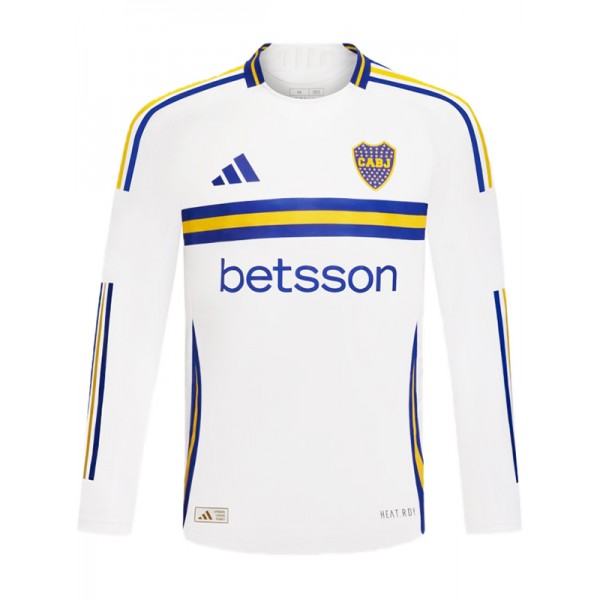 Boca Juniors maillot à manches longues extérieur uniforme de football adulte hommes deuxième tenue de sport kit de football haut chemise 2024-2025