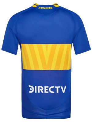 Boca Juniors maillot de football authentique à domicile de pour hommes premier kit de football de sport haut 2024-2025