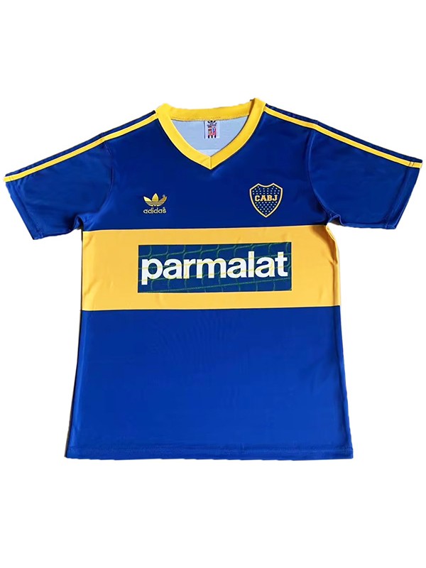 Boca juniors maillot rétro domicile Uniforme de football premier maillot de football de sport pour hommes 1988-1989