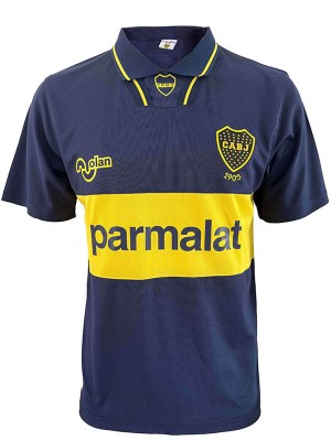 Boca Juniors maillot rétro domicile uniforme de football vintage pour adulte premier maillot de football de sport pour homme 1993-1994