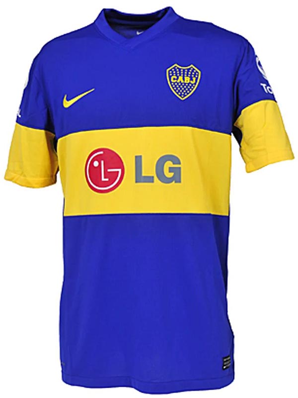 Boca Juniors maillot rétro domicile maillot de football vintage pour homme première tenue de sport 2011-2012
