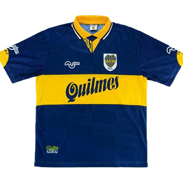 Boca Juniors domicile maillot de football rétro maillot match premier maillot de football sportswear homme 1995-1997