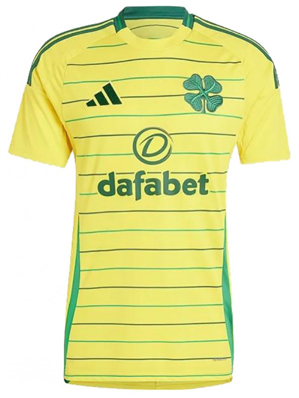 Celtic maillot extérieur uniforme de football pour adulte maillot de sport pour homme deuxième kit de football 2024-2025
