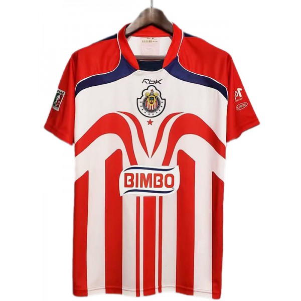 Chivas maillot rétro domicile uniforme de football premier maillot de sport de kit de football pour hommes 2006-2007