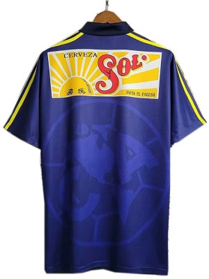 Club America extérieur maillot rétro uniforme de football deuxième kit de football pour hommes haut de sport chemise 1998-1999
