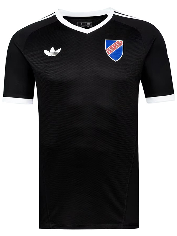 Colo-colo maillot de football centenario 100 ans pour adulte uniforme de sport noir pour homme haut de football 2025-2026