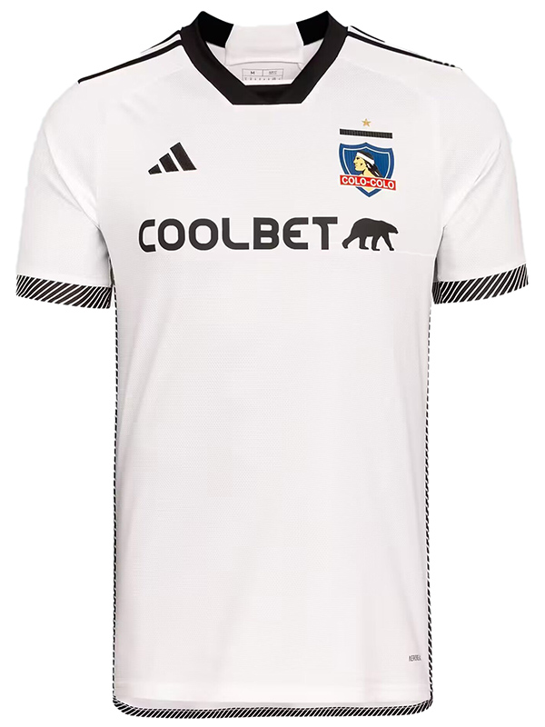Colo-Colo maillot domicile uniforme de football premier vêtement de sport pour homme kit de football haut-shirt 2024-2025