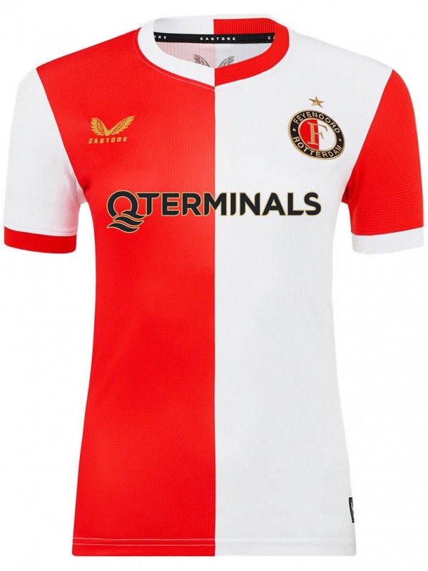 Feyenoord maillot domicile de football pour adulte uniforme de football pour homme première tenue de sport haut 2025-2026
