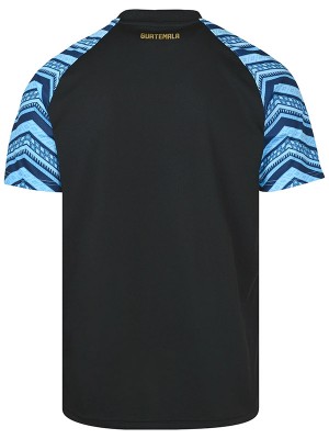 Guatemala maillot pré-match uniforme de football kit noir vêtements de sport pour hommes hauts de football chemise de sport 2023