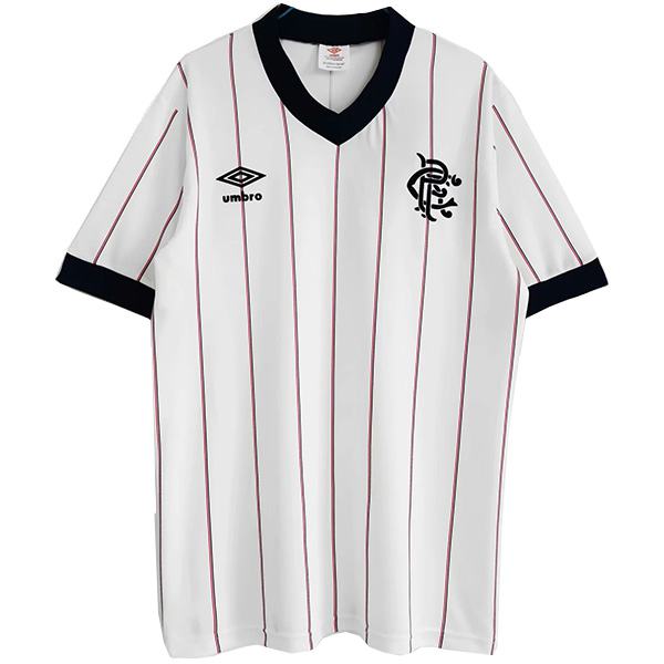 Rangers maillot de foot rétro away maillot match deuxième maillot de football sportswear homme 1982-1983