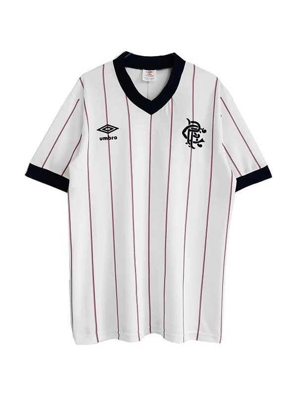 Rangers maillot de foot rétro away maillot match deuxième maillot de football sportswear homme 1982-1983